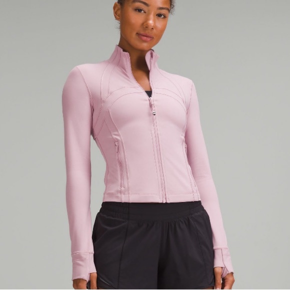 lululemon athletica Jackets & Blazers - Rose Blush Lululemon Cropped Define Jacket